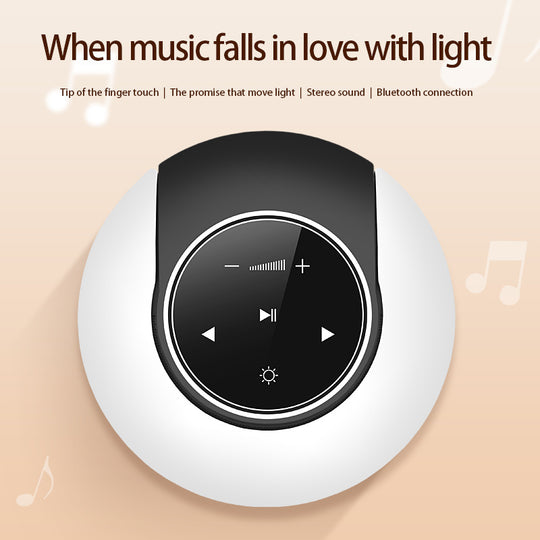 Creative Bluetooth Subwoofer Stereo Speaker LED Desk Lamp Stepless Dimming Folding Touch Atmosphere Night Light - Unique Unique Unique Creative Bluetooth Subwoofer Stereo Speaker LED Desk Lamp Stepless Dimming Folding Touch Atmosphere Night Light