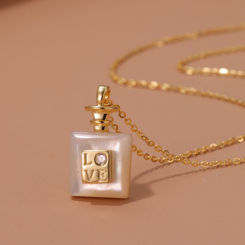 2024 New Original Design Perfume Pendant Necklace - Unique