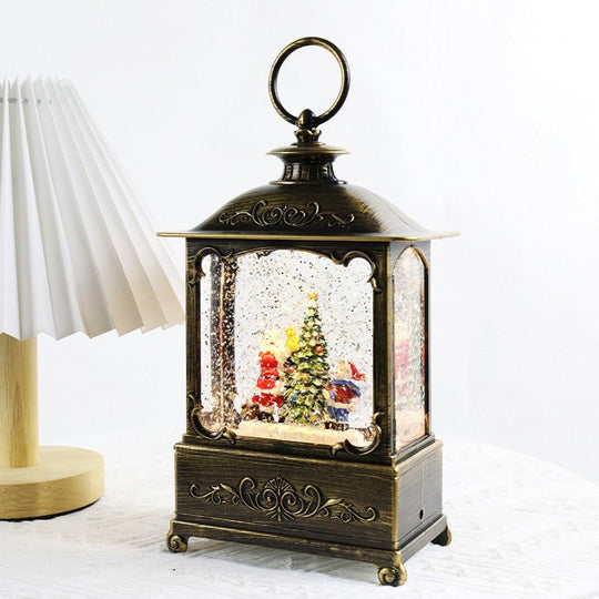 Christmas Decoration Decoration Crystal Lamp Music Box - Unique