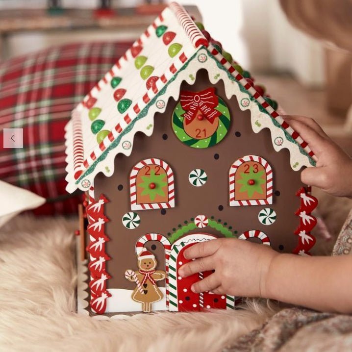 Christmas Tree Wooden Decoration Gingerbread House Party - Unique