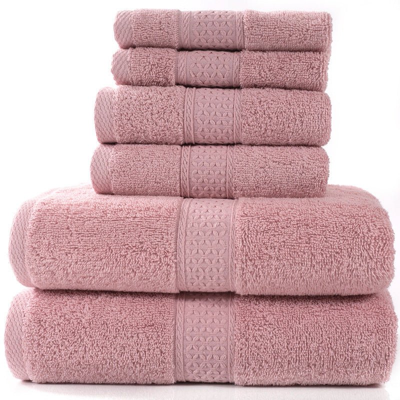 Cotton absorbent towel set of 3 pieces and 6 pieces - Unique