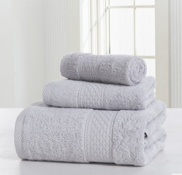 Cotton soft double-sided thickening towel skin-friendly bath towel beauty salon bathrobe bath towel set - Unique Unique Unique Cotton soft double-sided thickening towel skin-friendly bath towel beauty salon bathrobe bath towel set