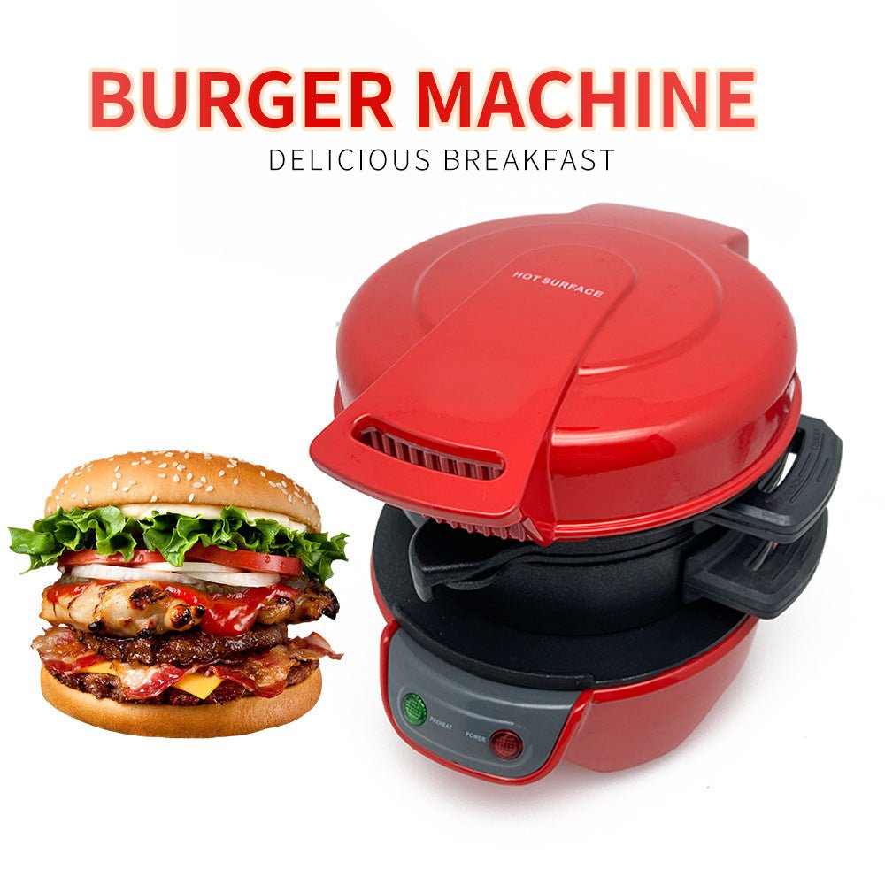 Household Breakfast Machine Hamburg Sandwich Maker With Egg Cooker Ring Machine Bread Sandwich Machine Waffle Machine - Unique