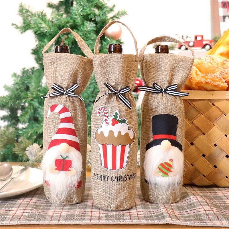 Christmas Decoration Supplies Bottle Cover - Unique