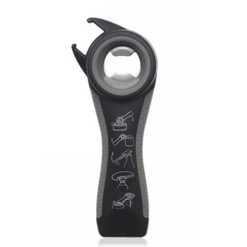 5 in 1 Creative Multifunction Stainless Steel Can Opener Beer Bottle Opener - Unique