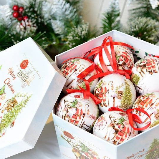 Christmas Gift Box With Christmas Tree Decoration Pendant - Unique