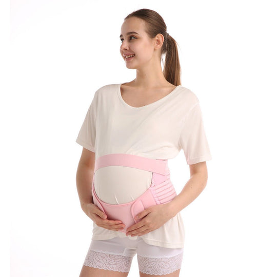 Pregnant Belly Support Belt Velcro Breathable Relief Waist Support Belt Adjustable Tire Belt Cross - Border - Unique