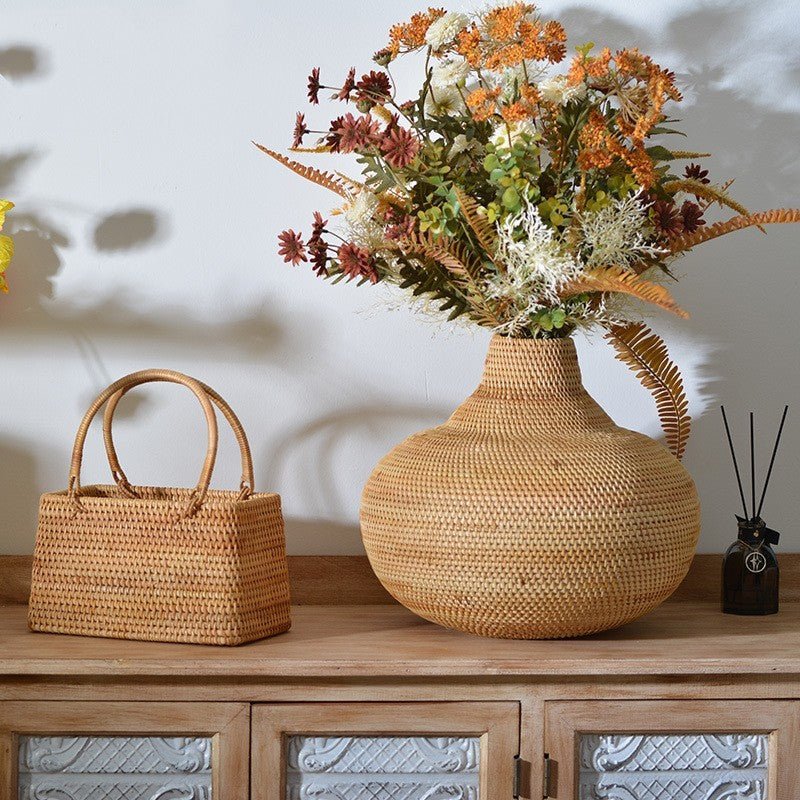 Chinese Fine Vintage Furniture Flower Baskets Entryway Ornaments - Unique