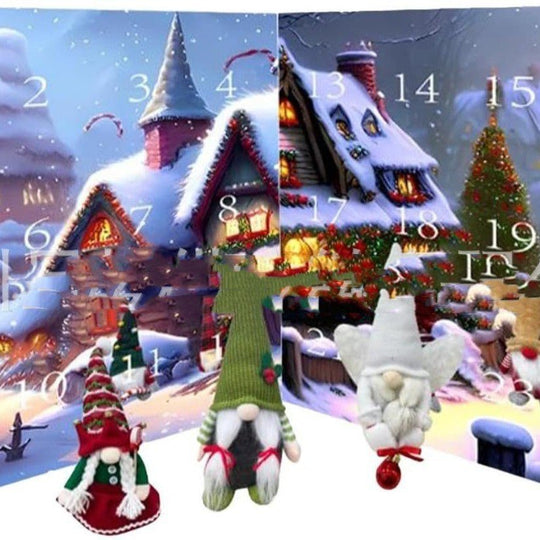 2024 Christmas Paper Calendar European Style - Unique