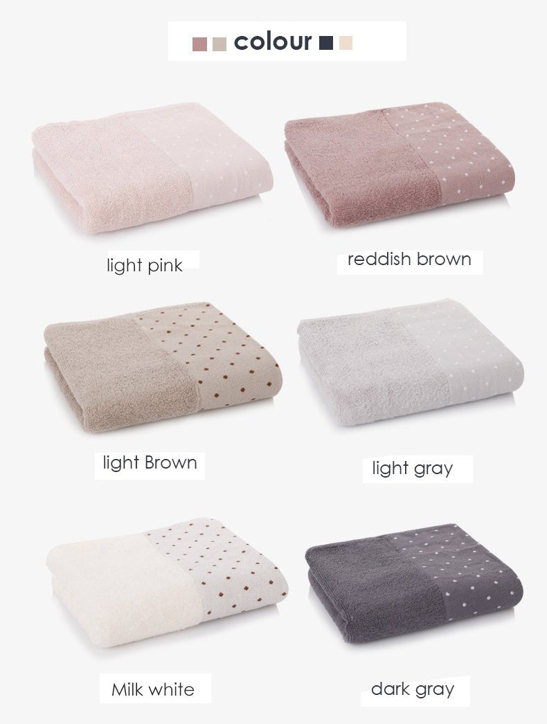 Thickened soft absorbent cotton face towel - Unique