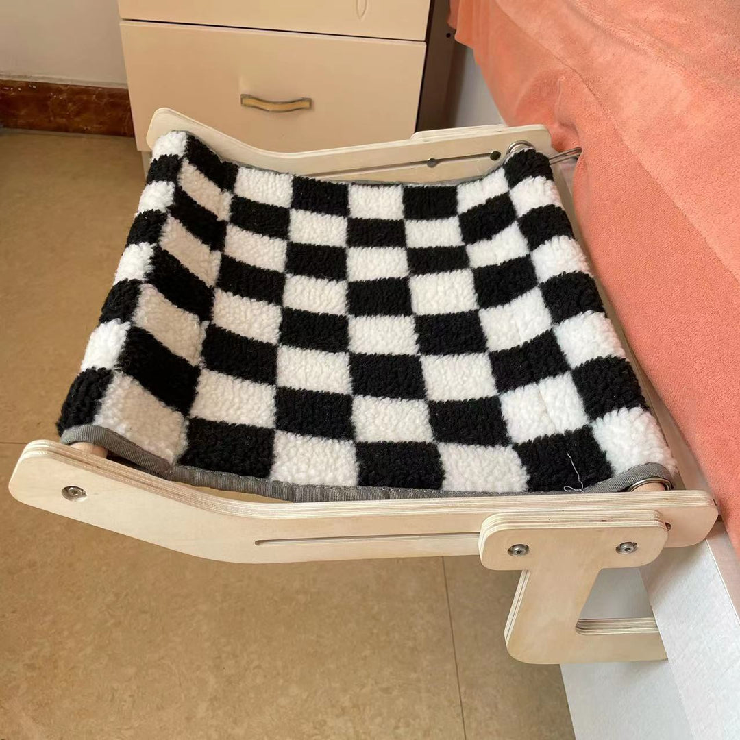 Cat Bed Hanging Bed Balcony Window Glass Wood - Unique Unique Unique Cat Bed Hanging Bed Balcony Window Glass Wood
