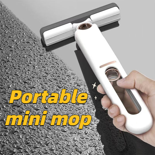 New Portable Self-NSqueeze Mini Mop, Lazy Hand Wash-Free Strong Absorbent Mop Multifunction Portable Squeeze Cleaning Mop Desk Window Glass Cleaner Kitchen Car Sponge Cleaning Mop Home Cleaning Tools - Unique Unique Unique New Portable Self-NSqueeze Mini Mop, Lazy Hand Wash-Free Strong Absorbent Mop Multifunction Portable Squeeze Cleaning Mop Desk Window Glass Cleaner Kitchen Car Sponge Cleaning Mop Home Cleaning Tools