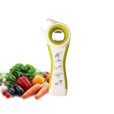 5 in 1 Creative Multifunction Stainless Steel Can Opener Beer Bottle Opener - Unique