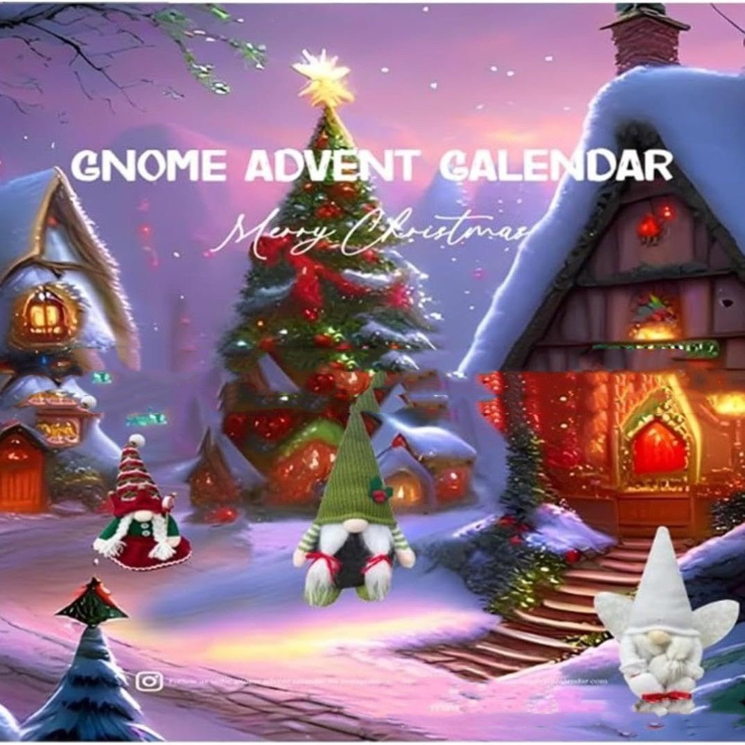 2024 Christmas Paper Calendar European Style - Unique