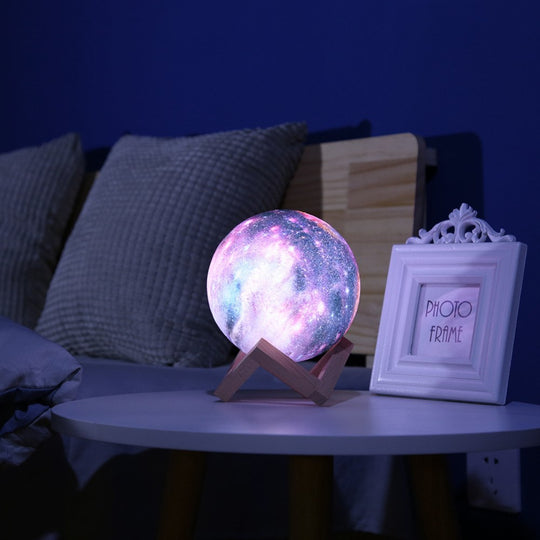 3D Printing Lunar Light Painting Creative Gift Night Light - Unique Unique Unique 3D Printing Lunar Light Painting Creative Gift Night Light