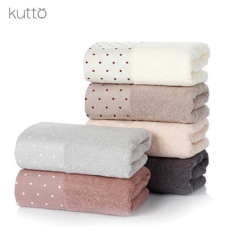 Thickened soft absorbent cotton face towel - Unique