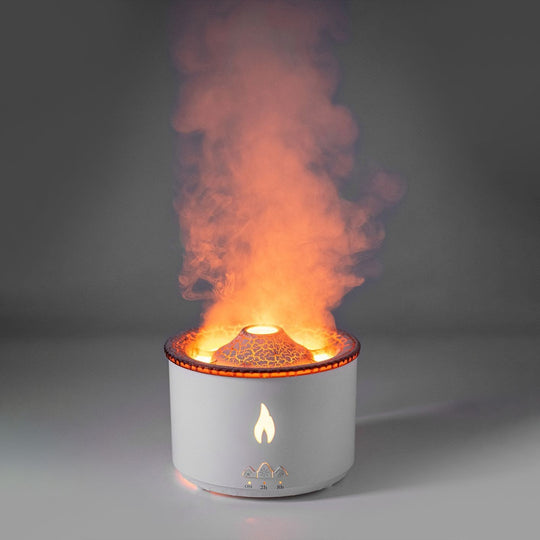 New Creative Ultrasonic Essential Oil Humidifier Volcano Aromatherapy Machine Spray Jellyfish Air Flame Humidifier Diffuser - Unique Unique Unique New Creative Ultrasonic Essential Oil Humidifier Volcano Aromatherapy Machine Spray Jellyfish Air Flame Humidifier Diffuser