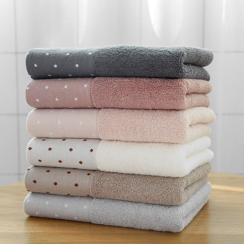 Thickened soft absorbent cotton face towel - Unique