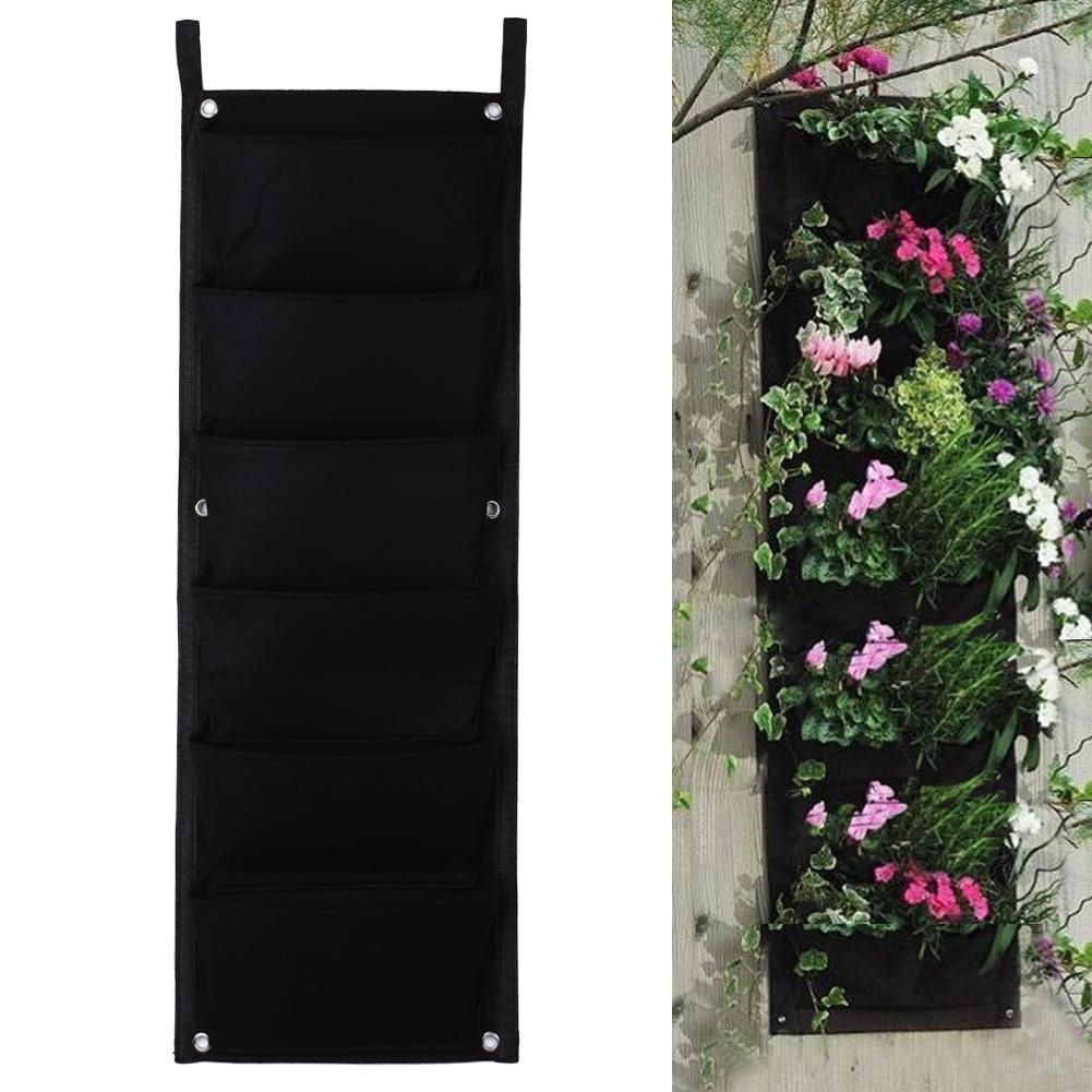 Wall Garden Hanging Planting Bags Vertical Outdoor Indoor Planter