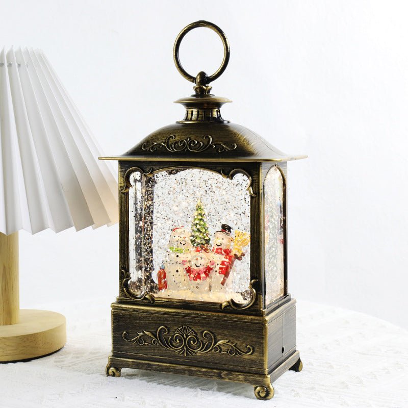 Christmas Decoration Decoration Crystal Lamp Music Box - Unique