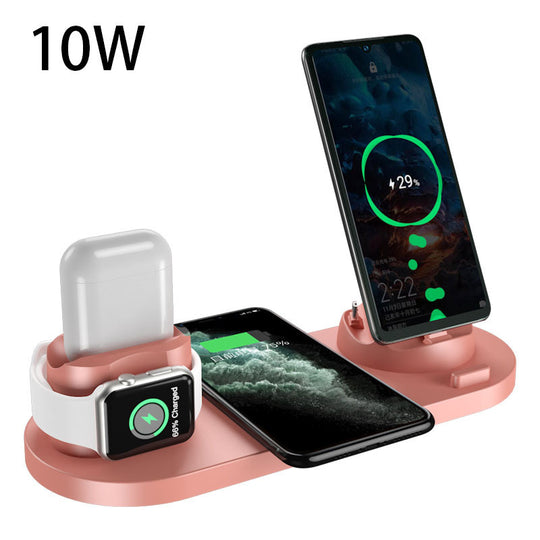 Wireless Charger For IPhone Fast Charger For Phone Fast Charging Pad For Phone Watch 6 In 1 Charging Dock Station - Unique Unique Unique Wireless Charger For IPhone Fast Charger For Phone Fast Charging Pad For Phone Watch 6 In 1 Charging Dock Station