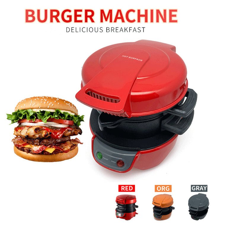 Household Breakfast Machine Hamburg Sandwich Maker With Egg Cooker Ring Machine Bread Sandwich Machine Waffle Machine - Unique