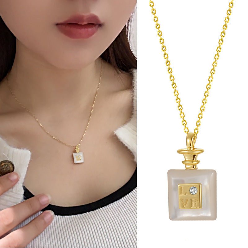 2024 New Original Design Perfume Pendant Necklace - Unique