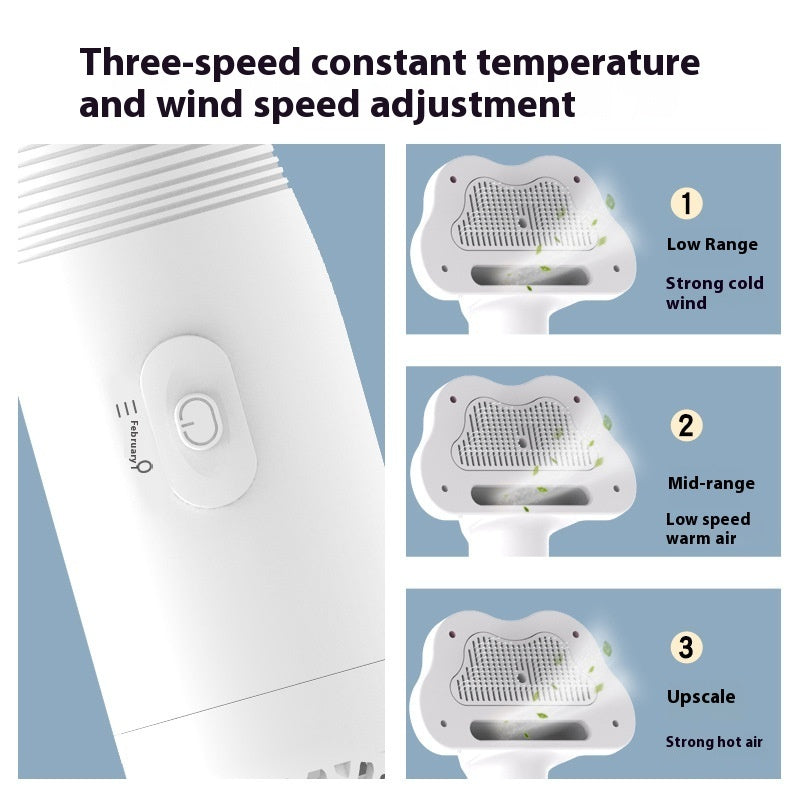 Two-in-one Pet Electric Hot Air One-click Hair Removal Pets Hair Dryer Pet Products - Unique Unique Unique Two-in-one Pet Electric Hot Air One-click Hair Removal Pets Hair Dryer Pet Products