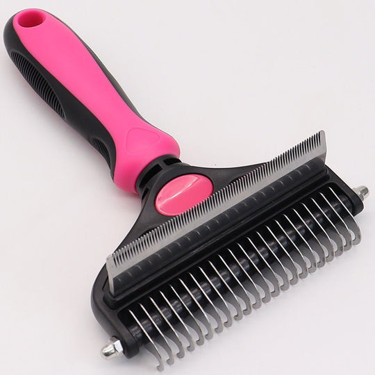 Pet Hair Unknotting Comb Thin Comb Two - in - one Beauty Products - Unique