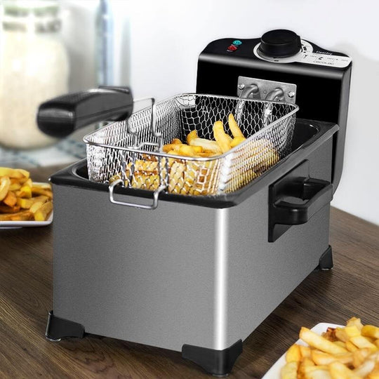 Household 3L French Fries Electromechanical Fryer - Unique