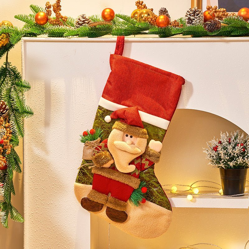 Christmas Decorations Large Cartoon Candy Bag - Unique