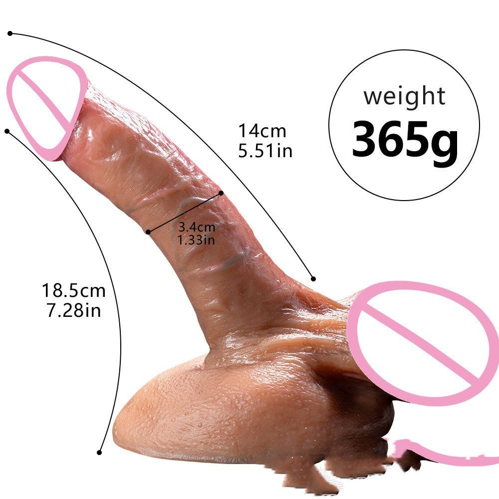 Super Soft Dildo Women's Products With Eggs - Unique