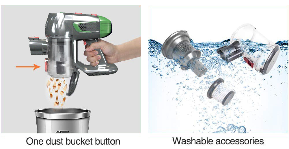 Handheld Wireless Vaccum Cleaner With Foldable Tube - Unique Unique Unique Handheld Wireless Vaccum Cleaner With Foldable Tube