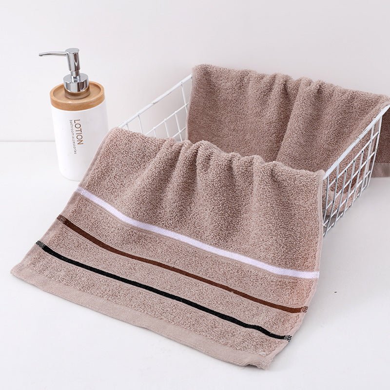 Dark Fashion Thickened Soft Absorbent Towel - Unique