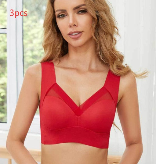 Receiving Breast Bra Without Steel Ring Ladies Vest Underwear