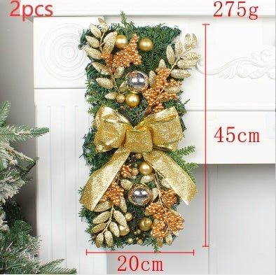 Christmas Day Door Curtain Home Decoration Hanger - Unique