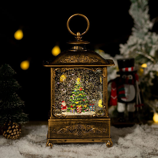 Christmas Decoration Decoration Crystal Lamp Music Box - Unique