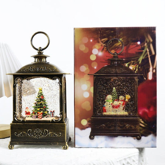 Christmas Decoration Decoration Crystal Lamp Music Box - Unique