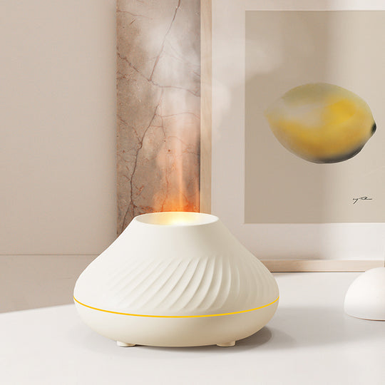 Newest RGB Flame Aroma Diffuser 130Ml 3d Colorful Flame Humidifier Fire Volcano Diffuser Flame - Unique Unique Unique Newest RGB Flame Aroma Diffuser 130Ml 3d Colorful Flame Humidifier Fire Volcano Diffuser Flame