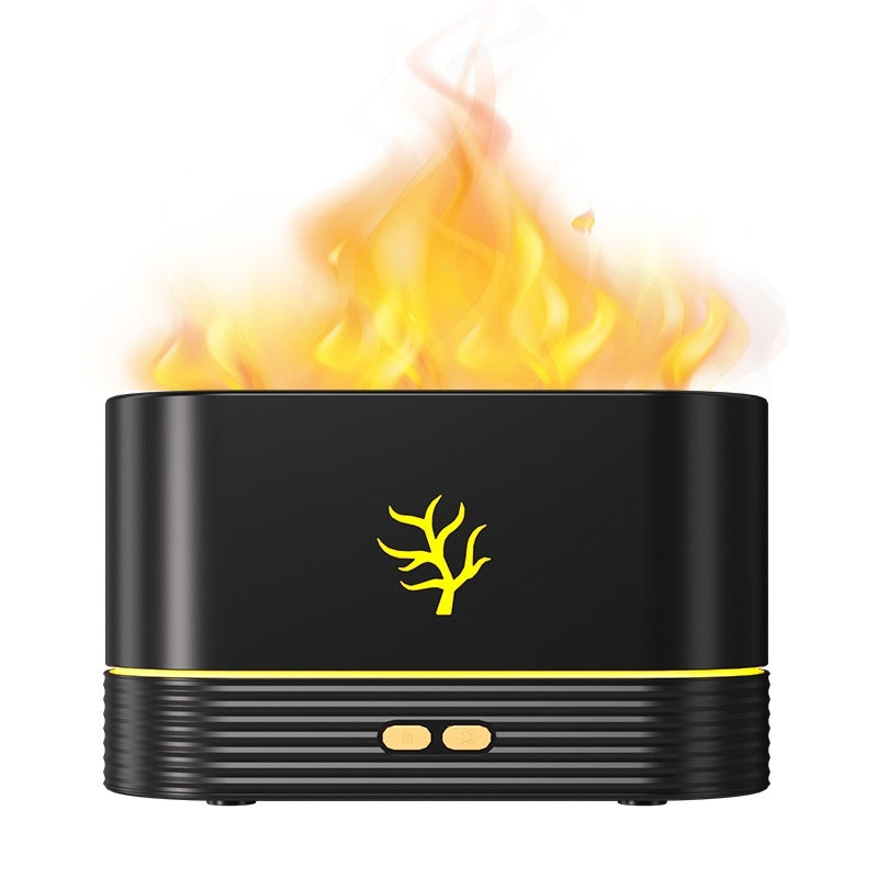 Flame Humidifier USB Smart Timing LED Electric Aroma Diffuser Simulation Fire Night Lamp Home Decor - Unique Unique Unique Flame Humidifier USB Smart Timing LED Electric Aroma Diffuser Simulation Fire Night Lamp Home Decor