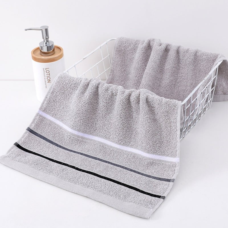 Dark Fashion Thickened Soft Absorbent Towel - Unique