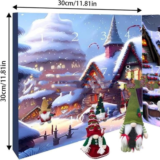 2024 Christmas Paper Calendar European Style - Unique