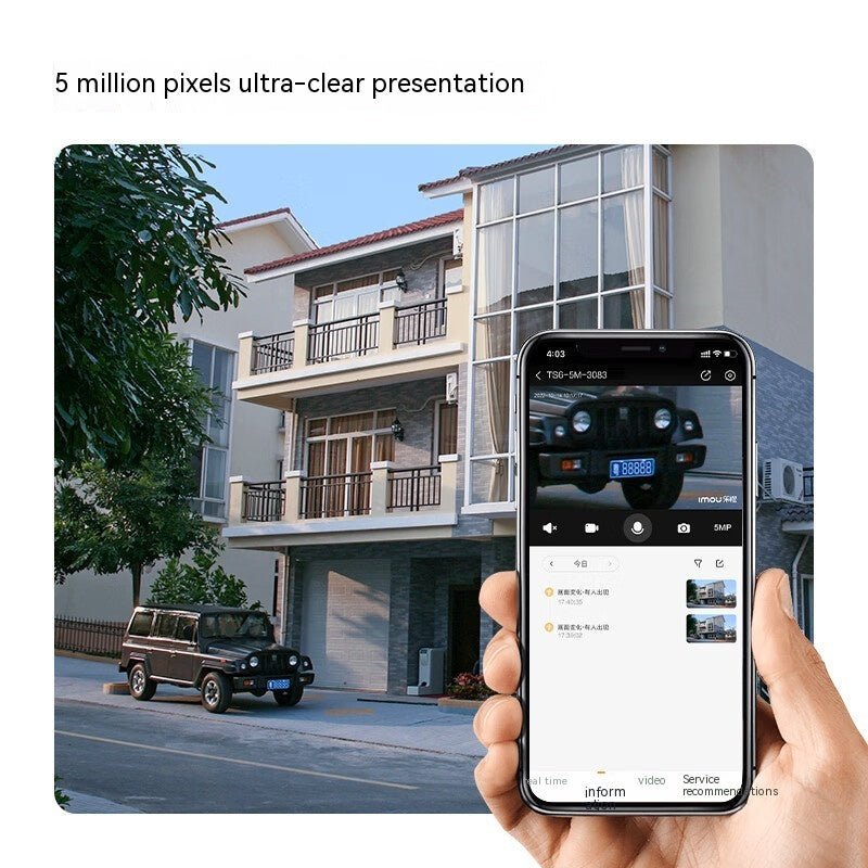 5 Million Clear Outdoor Surveillance Cameras - Unique