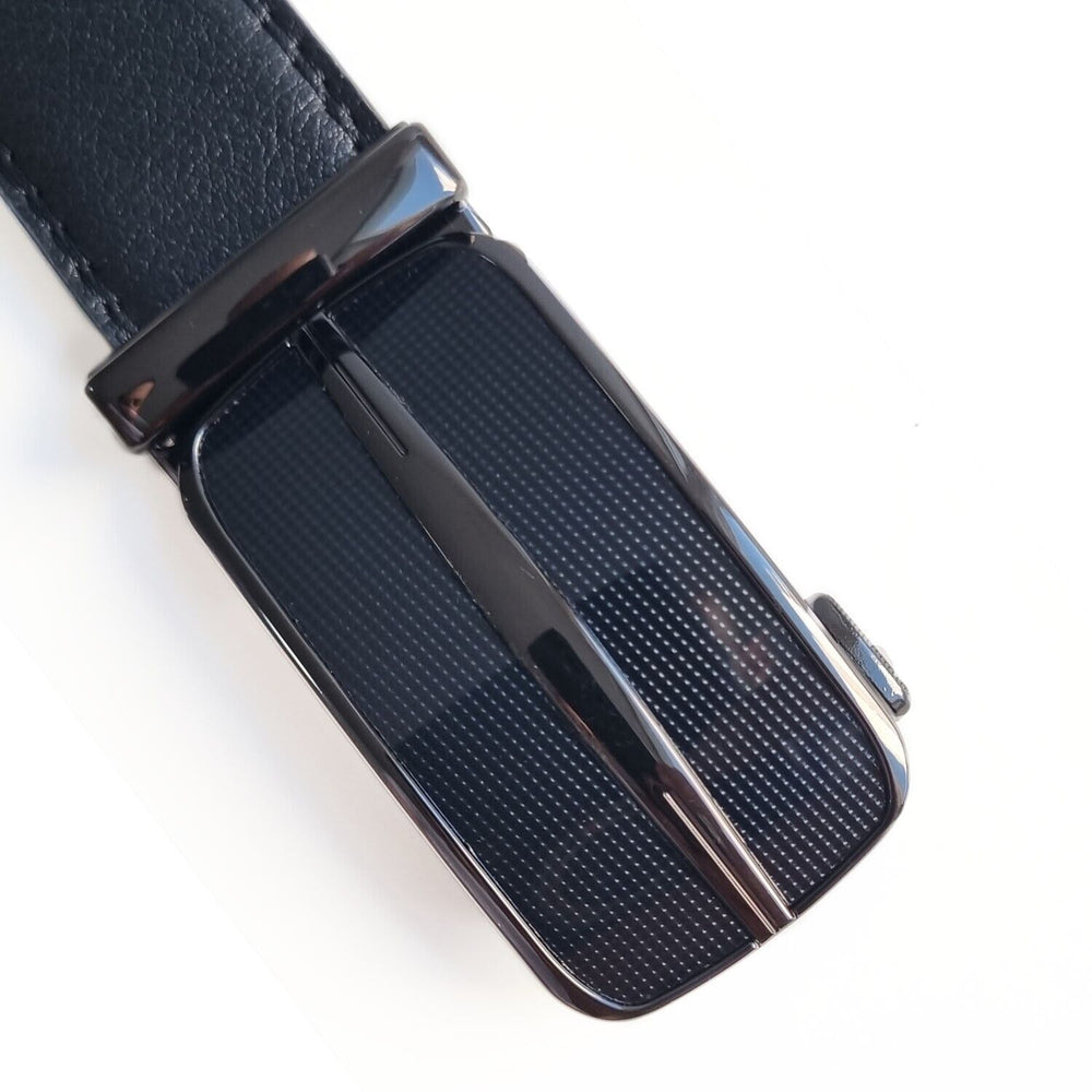 Men's Ratchet Belt Leather Mens Belt With Slide Buckle Ratchet Belts For Men USA - Unique