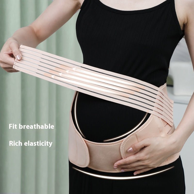 Maternity Belt Support Belt Three - piece Elastic Breathable Adjustable Waist Support - Unique