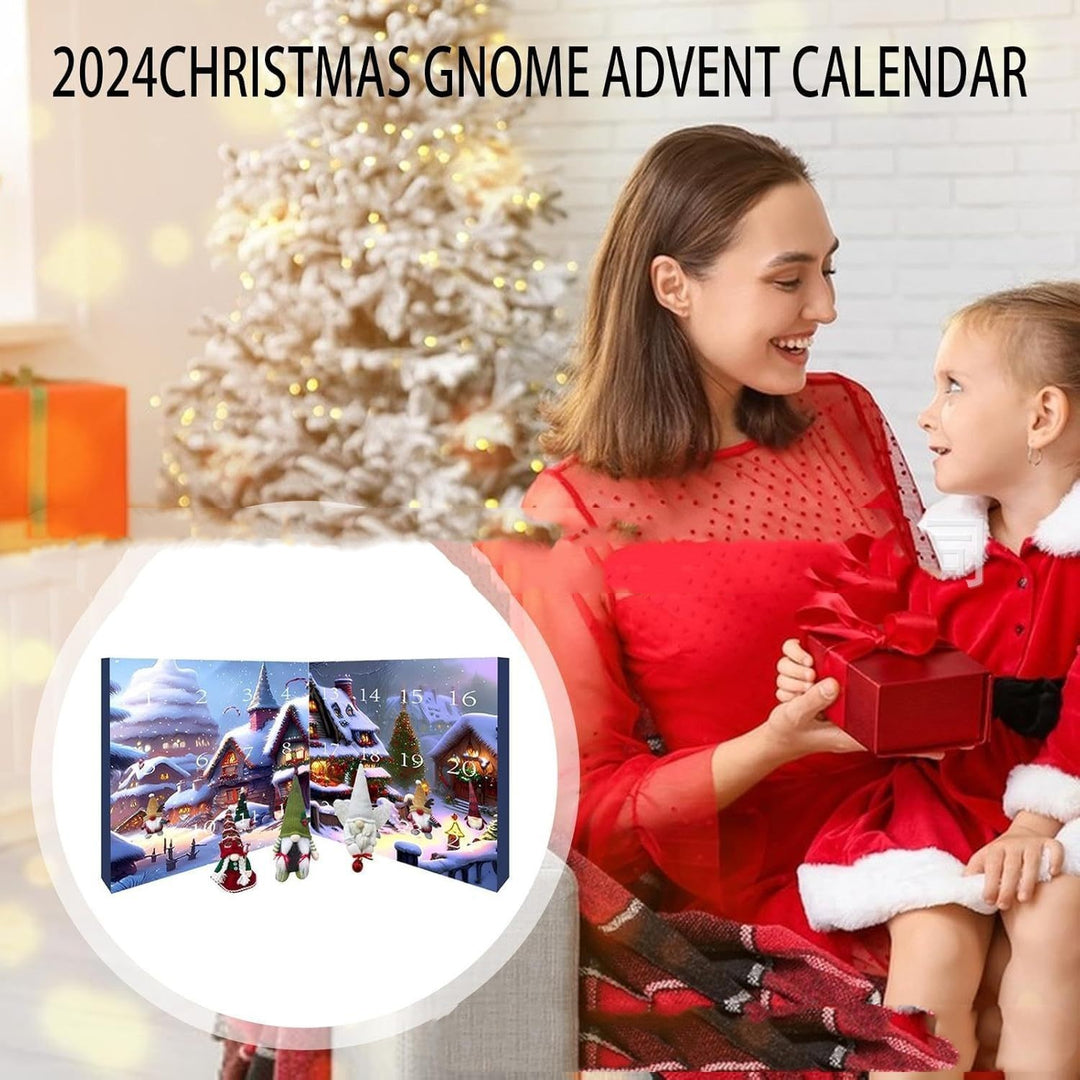 2024 Christmas Paper Calendar European Style - Unique