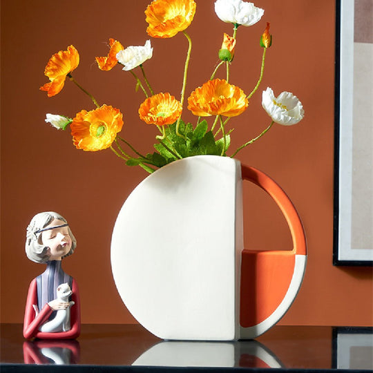 Modern Light Luxury Ceramic Vases - Unique